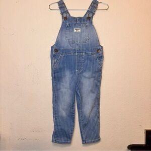 OshKosh b’Gosh multicolored striped Overalls, size 3T